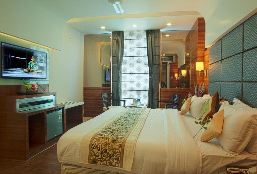 Hotel Delhi 55 -City Center New Delhi Exteriör bild